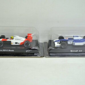 [fui] 未使用 2台まとめ Tyrrell 019 NO.4 / 1989 McLaren MP4/5 Honda NO.1 1/64 京商 F1 レーシングカー ミニカー 車の画像1