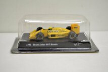 [fui]　未使用 1987 Team Lotus 99T Honda NO.12 1/64 京商 F1 レーシングカー ミニカー 車_画像1