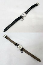 [fns] 1円～ Obrey オブレイ SOLID SILVER レディース クォーツ ラウンド型 腕時計_画像4