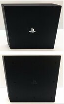 【rmm】SONY ソニー PlayStation4 pro ジェット・ブラック 1TB CUH-7100B B01 PS4 プレイステーション4 通電確認 動作確認 初期化済み_画像3