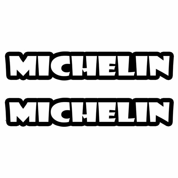(C01) カッティングシート MICHELIN ミシュラン 2枚セット ステッカー