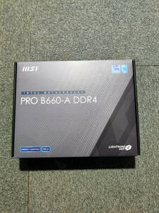 MSI PRO B660-A DDR4