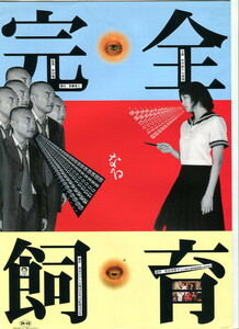 ① 完全なる飼育　映画パンフレット(プレスシート)　竹中直人　小島聖
