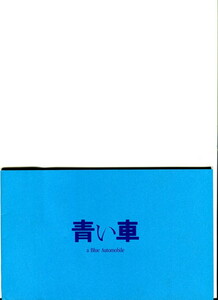 ③ 青い車　映画パンフレット　宮崎あおい