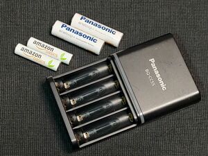 ■ Panasonic　急速充電器 ■ Panasonic　単3形　エネループ ■ amazon　単4形　ニッケル水素電池