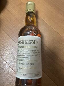 SPRINGBANK スプリングバンク ウイスキー サックス 古酒