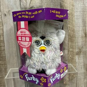 ヴィンテージ ファービー Furby 電子ペット ぬいぐるみ 当時物 90s 英語版 90s 初代 1998年 バーチャルペット vintage OLDの画像1