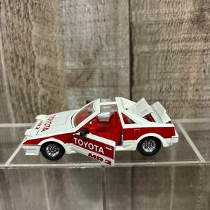 トミカダンディ tomica DANDY TOMY トミー ミニカー トヨタ TOYOTA SV-3 ミニカー MR2 当時物 ヴィンテージ 希少 1/43 トミカ の画像8