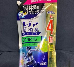 レノア超消臭1weekSPORTS デオXフレッシュシトラスの香り1520ml