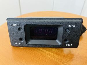 マイティボーイ前期　SS40T アルトSS40V 当時物デジタルクロック　時計 デジタル時計 スズキ純正オプション　