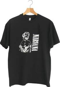 【新品】Nirvana Tシャツ Lサイズ オルタナ グランジ ノイズ ギターポップ カート・コバーン Sonic Youth バンドT