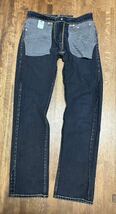 リーバイス　Levi's Capital E STRUMMER low slim straight マカオ製 W30L30 ダメージ加工_画像3