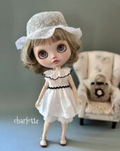 ブライス アウトフィット Blythe outfit 双子コーデ♪夏のお洋服セットカスタムブライス＊charlotte＊_画像6