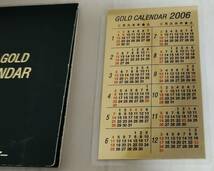 純金カード　金貨　金　24金　K24 純金　純金カレンダー　10g_画像8