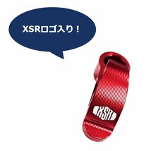 シルバー XSR155 6mm コンビニフック ロゴ 入り ヘルメットフック ワッシャーフック ヘルメットロック_画像3