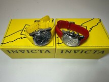 AS707 未使用美品　INVICTA インビクタ　100METERS/330FT 腕時計2つ　まとめ売り　箱付　電池未交換不動_画像3