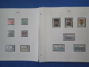 ** Switzerland * Thai * Greece etc. * unused stamp *22 sheets * settled 204 sheets **