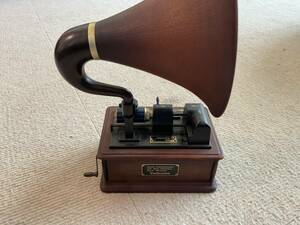 Technics Technics gramophone type music box Opera case antique style output has confirmed 