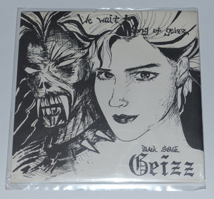 GEIZZ We Wait for Song of geizz ☆ 7inch EP Record DGR 1985 レコード ゲイズ / ex. Execute