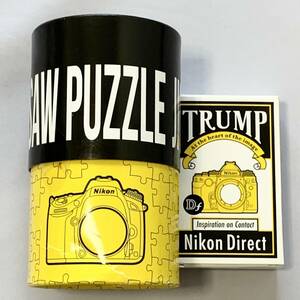 未使用 Nikon ニコン ジグソーパズル トランプ 2点セット ノベルティ 非売品 送料無料