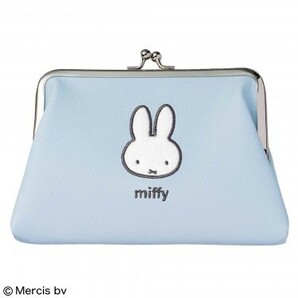 [miffy ミッフィー] レザー調がま口ポーチ SPRiNG（2023年12月号付録）の画像4