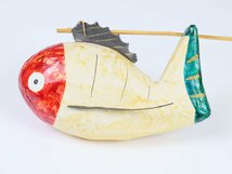 黄鮒 宇都宮 紙玩具 郷土玩具 栃木県 民芸 伝統工芸 風俗人形 置物_画像2