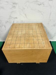 [ б/у товар ] shogi запись из дерева shogi натуральное дерево ножек есть толщина 18cm