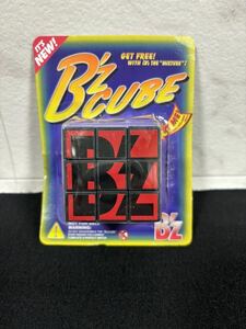 B’z ルービックキューブ 立体パズル 脳トレ 当時物 B’zCUBE アルバム初回特典 未開封品 稲葉浩志 松本孝弘