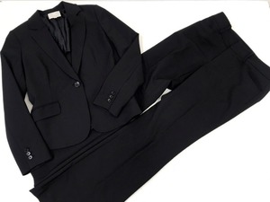 2423　【　EMMAJAMES NEW YORK　】　セットアップスーツ　/　ジャケット・パンツ　サイズ:11　 色：ブラック