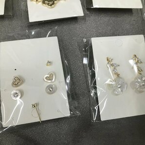 04-02-055 ◎BS【小】 未使用品 レディース アスセサリー ピアス ファッション小物 25点セット アクセ まとめ売りの画像10