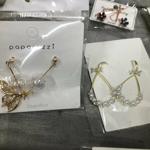 04-02-055 ◎BS【小】 未使用品 レディース アスセサリー ピアス ファッション小物 25点セット アクセ まとめ売りの画像6