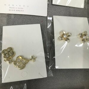 04-02-055 ◎BS【小】 未使用品 レディース アスセサリー ピアス ファッション小物 25点セット アクセ まとめ売りの画像8