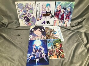 04-10-230 ◎BE【小】 中古　アニメ 本 ブック コミック リゼロ Re ゼロから始める異世界生活など 目の書き方ブックなど