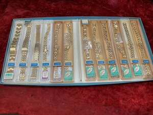 04-10-524 ◎BF 時計用ベルト バンド 金属ベルト バンビ まとめ売り 12点セット 未使用品