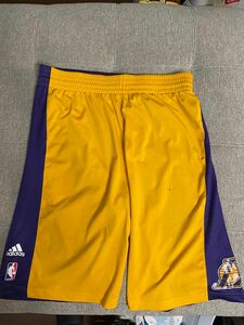 レイカーズ ハーフパンツ NBA adidas