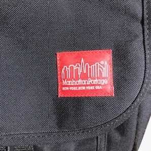 Manhattan Portage マンハッタンポーテージ メッセンジャーバッグ ショルダーバッグ ブラック 男女兼用 鞄の画像2