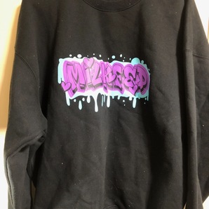 定価8800円 GRAFFITI BIGSWEAT TOP MILKFED. トレーナー スウェット 大きいサイズの画像1