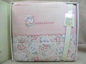 ピエールバルマン　花柄　ピンク　肌布団　140×190　日本製　未使用品