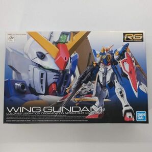 1円～ 同梱OK ガンプラ RG ウイングガンダム 説明書欠品 未組立 ウイング リアルグレード GP-RG-Z-4573102616616の画像1