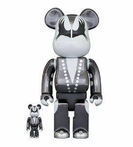 be@rbrick KISS DEMON CHROME Ver.100% & 400%ベアブリック キス デモ クロム 100% & 400% キッス アメリカ合衆国 ハードロック・バンド