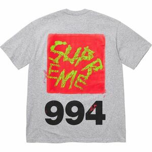 【Mサイズ】Paint Tee ペイントTシャツ Tshirts supreme シュプリーム ホワイト 2024ss spring summer 春夏 新作 gray grey グレー 灰色