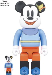 BE@RBRICK MICKEY MOUSE “Brave Little Tailor 100％ & 400% medicom toy ベアブリック ブレイブ リトル テイラー メディコムトイ