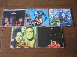 【JR008】CDS《2 Unlimited》No Limit / Tribal Dance / Workaholic 他 - 5CD