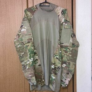 米軍実物　米軍放出品　 コンバットシャツ マルチカム MASSIF OEF-CP 実物 米軍 ARMY 迷彩