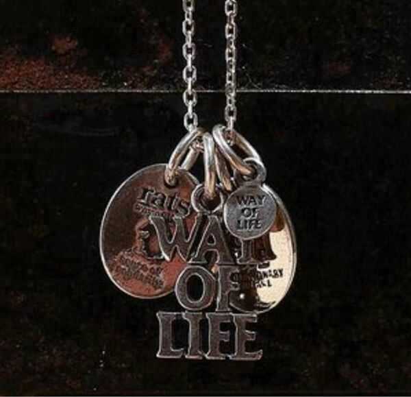 rats ラッツ NECKLACE WAY OF LIFE SILVER ネックレス チャーム