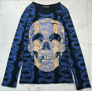 90s hysterics archive long sleeve hysteric glamour ヒステリックグラマー ヒステリックス vintage スネーク　スカル　長袖Tシャツ rare