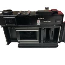 F469 ジャンク品 minolta ミノルタ HI-MATIC E ブラックボディ フィルムカメラ ROKKOR-QF 1F1.7 直接取引可 石狩市_画像3