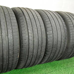 A1140T 溝あり ファルケン アゼニス FK510 225/35R19 255/30R19 2021年製 4本 夏タイヤ 直接引取可 石狩市 の画像1