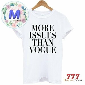 折り返し袖がおしゃれ！デザイン プリントTシャツ 15wh 【M】 Tシャツ トップス