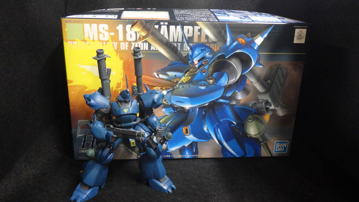 Completed product, painted and matte topcoat applied, HG MS-18E Kampfer, character, Gundam, Finished Product